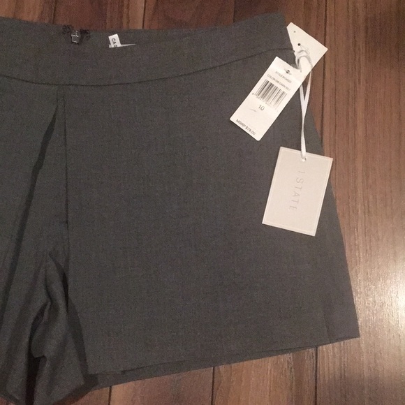 1 STATE Women’s Grey Shorts Size 10 - Picture 2 of 7